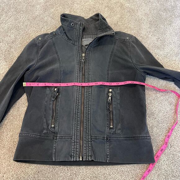 Marrakech Women's Full Zip Cotton Jacket Grey Size Small - Picture 8 of 8